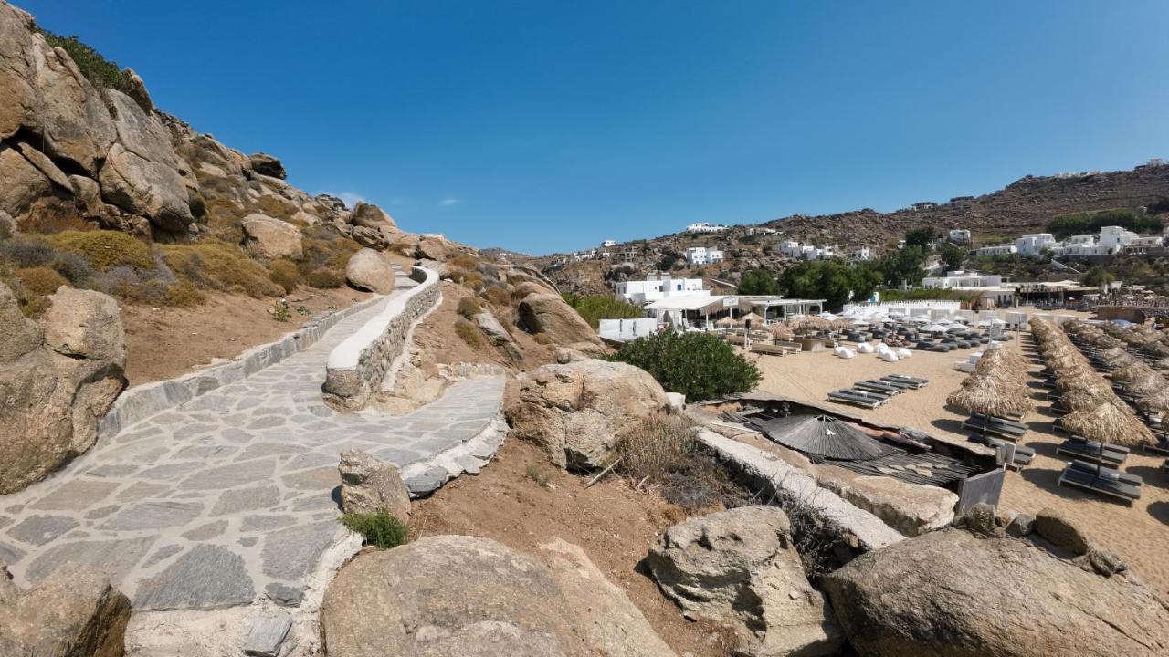 1Path Thea Mykonos Super Paradise Beach House Mykonos Town エクステリア 写真
