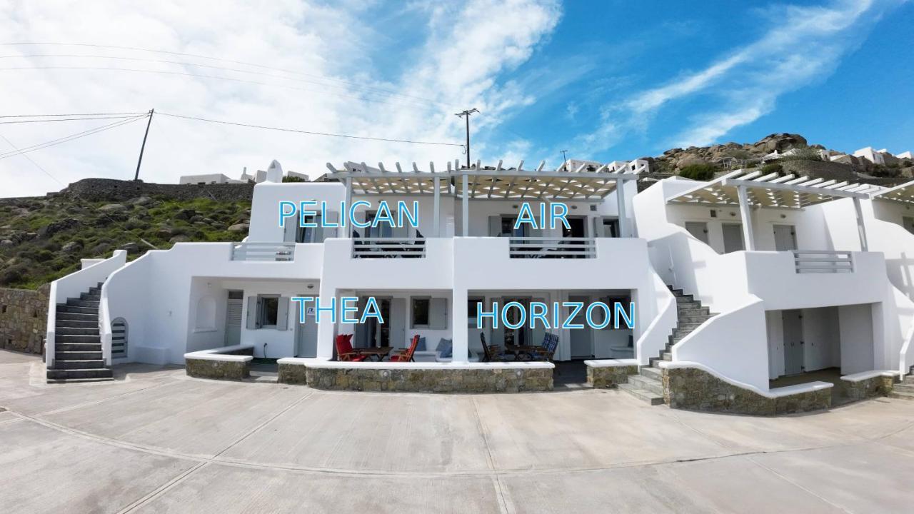 1Path Thea Mykonos Super Paradise Beach House Mykonos Town エクステリア 写真