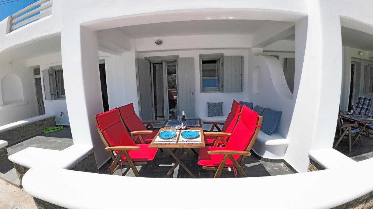1Path Thea Mykonos Super Paradise Beach House Mykonos Town エクステリア 写真