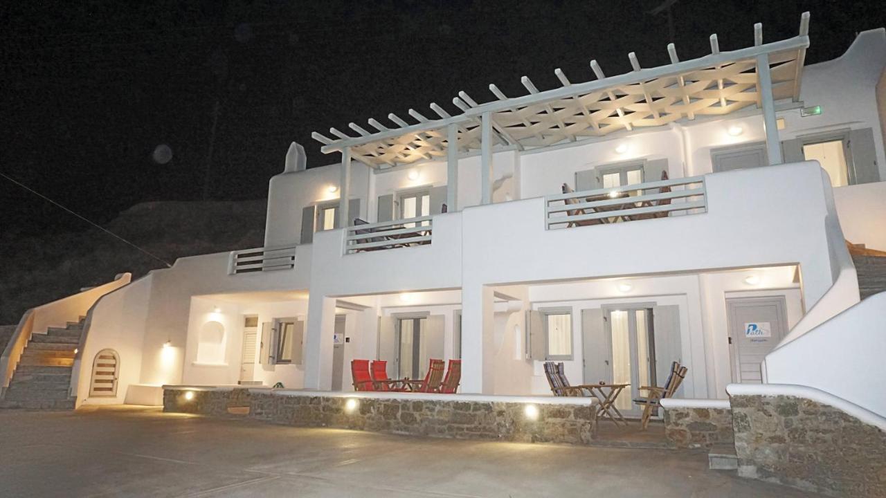 1Path Thea Mykonos Super Paradise Beach House Mykonos Town エクステリア 写真